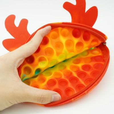 Geanta Pop it Now and Flip it, 17 cm, model Cerb multicolor