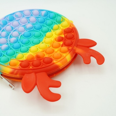 Geanta Pop it Now and Flip it, 17 cm, model Cerb multicolor