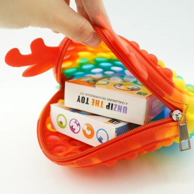Geanta Pop it Now and Flip it, 17 cm, model Cerb multicolor
