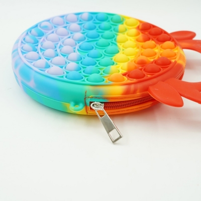 Geanta Pop it Now and Flip it, 17 cm, model Cerb multicolor