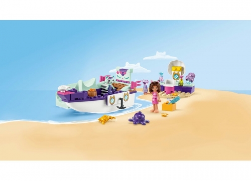 Barca cu spa a lui Gabby si a Pisirenei 10786 LEGO Gabby s Dollhouse