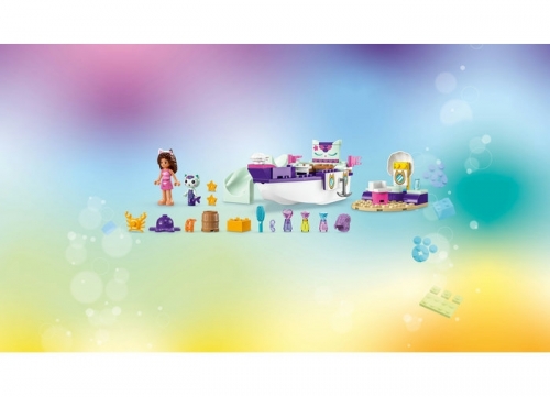 Barca cu spa a lui Gabby si a Pisirenei 10786 LEGO Gabby s Dollhouse