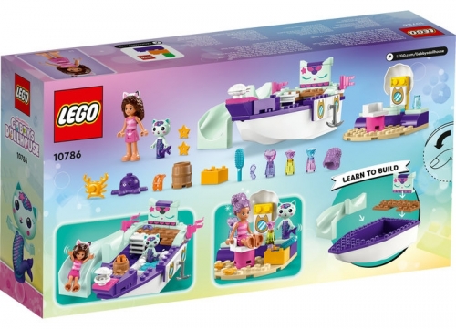 Barca cu spa a lui Gabby si a Pisirenei 10786 LEGO Gabby s Dollhouse