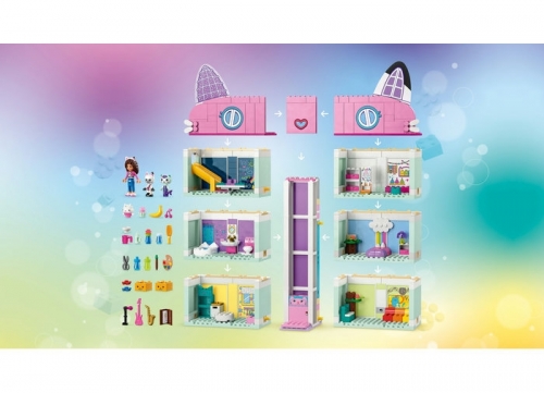 Casa de papusi a lui Gabby 10788 LEGO Gabby s Dollhouse