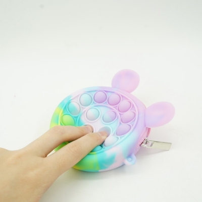 Mini geanta 6 cm, model Soricel macarons 