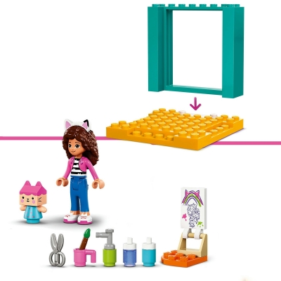 Creatii mestesugite cu Baby Box 10795 LEGO Gabby s Dollhouse