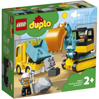 Camion si excavator pe senile 10931 LEGO DUPLO