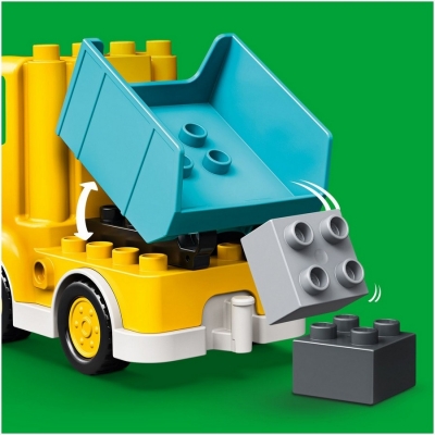 Camion si excavator pe senile 10931 LEGO DUPLO