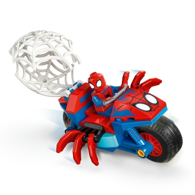 Spidey pe motocicleta vs Rhino 11206 LEGO Marvel Super Heroes