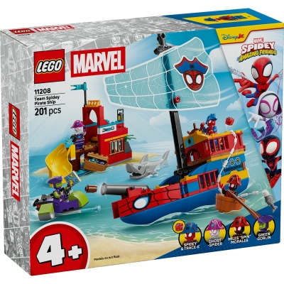 Corabia de pirati a echipei lui Spidey 11208 LEGO Marvel Super Heroes