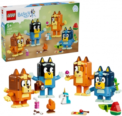 Familia lui Blue din caramizi 11217 LEGO Bluey