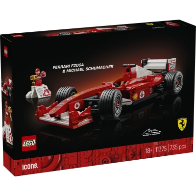 Ferrari F2004 și Michael Schumacher 11375 LEGO Icons (Creator Expert)