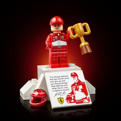Ferrari F2004 și Michael Schumacher 11375 LEGO Icons (Creator Expert)