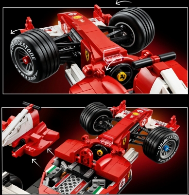 Ferrari F2004 și Michael Schumacher 11375 LEGO Icons (Creator Expert)