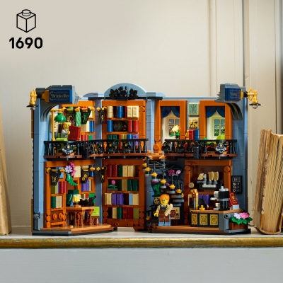 Librarie Sanctuarul cartilor 11379 LEGO Icons