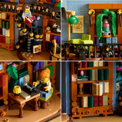 Librarie Sanctuarul cartilor 11379 LEGO Icons