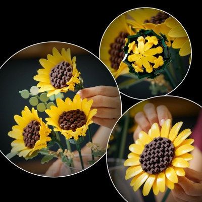 Buchet de floarea soarelui 11502 LEGO Colectia Botanica