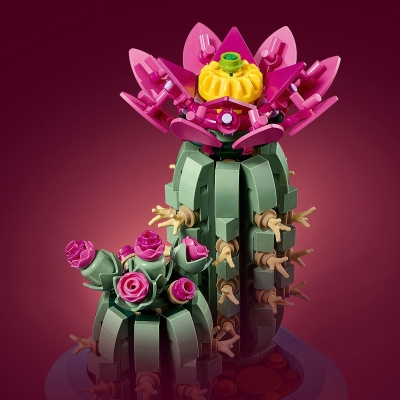 Cactus inflorit 11509 LEGO Colectia Botanica