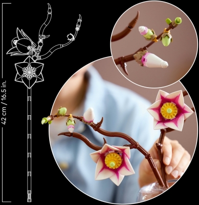 Ramuri de magnolie 11510 LEGO Colectia Botanica