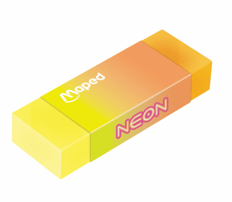 Guma de sters Maped, neon, 2 buc/set
