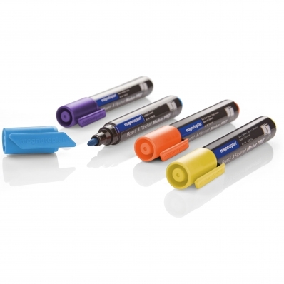 Marker whiteboard 4 culori/set Pro Magnetoplan