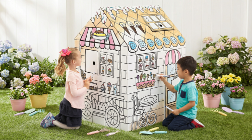 Casa de colorat model Treats and Eats Bankers Box Fellowes