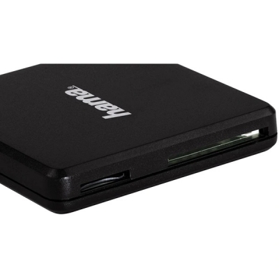 Cititor de carduri SD/microSD, Compact Flash Tip I, negru, Hama 