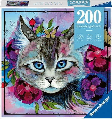 Puzzle Ochi De Pisica, 200 Piese Ravensburger