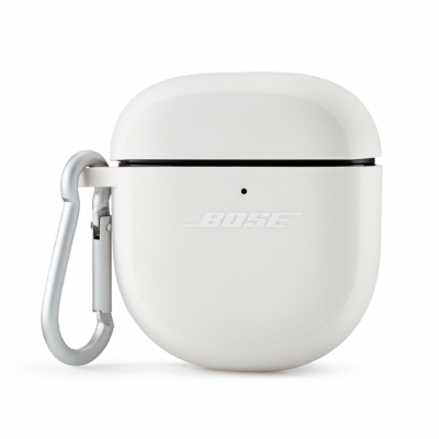 Husa din silicon pentru castile Bose QuietComfort Earbuds II Soapstone  