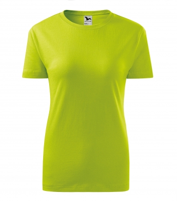 Tricou classic new, dama, lime, Malfini