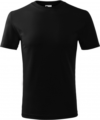 Tricou classic new, copii, negru, Malfini