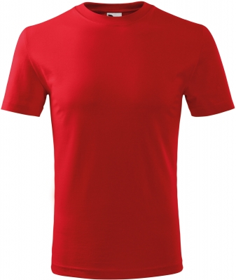 Tricou classic new, copii, rosu, Malfini