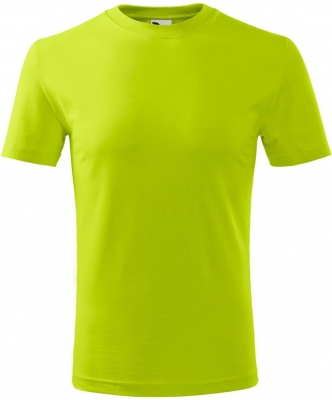 Tricou classic new, copii, lime, Malfini