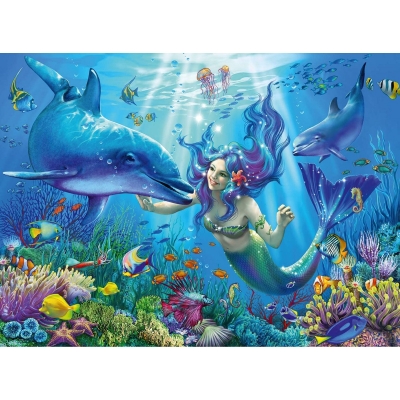 Puzzle Paradisul Subacvatic, 200 Piese Starline Ravensburger