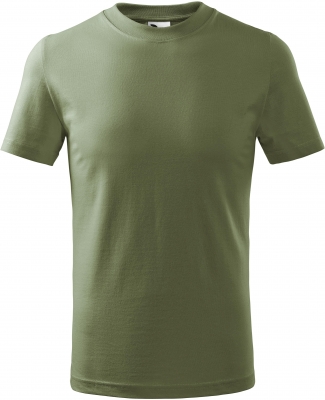 Tricou finisat silicon, pentru copii, khaki, Malfini