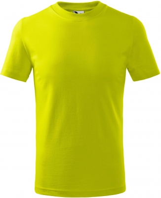 Tricou finisat silicon, pentru copii, lime, Malfini