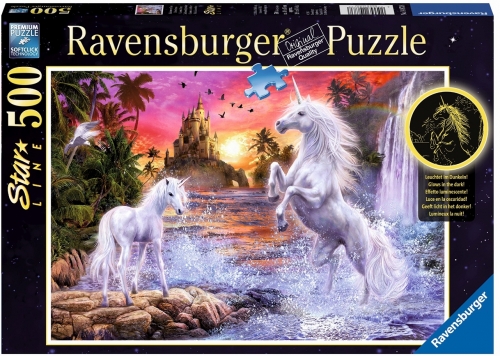 Puzzle Unicorni La Rau, 500 Piese Starline Ravensburger