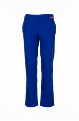 Pantaloni cu talie inalta, albastru regal, BW270, Rock Safety 