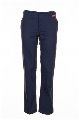 Pantaloni cu talie inalta, albastru marin, BW270, Rock Safety