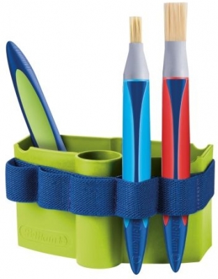 Container apa pentru pensule, culoare verde, cutie carton, Pelikan