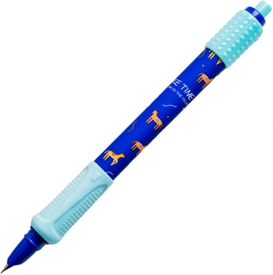 Stilou din plastic, cu mecanism, cerneala termosensibila Nebo, 16301, diverse culori