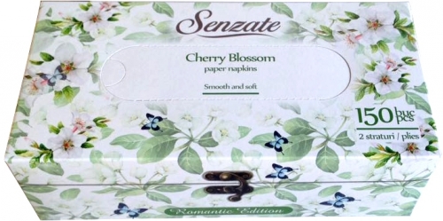 Servetele la cutie 2 straturi 150/set Senzate
