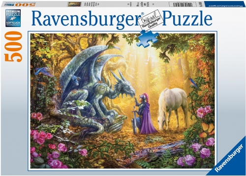 Puzzle Dragon, 500 Piese Ravensburger