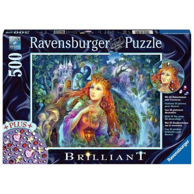 Puzzle Zana, 500 Piese + Stickere Ravensburger
