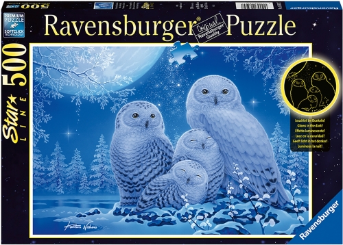 Puzzle Bufnite, 500 Piese Starline Ravensburger