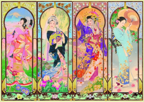 Puzzle Cele 4 Anotimpuri, 1000 Piese Ravensburger