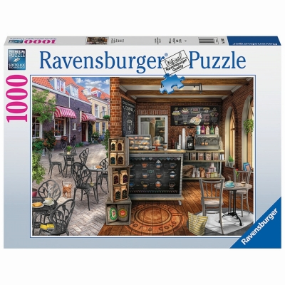 Puzzle Cafenea Pitoreasca, 1000 Piese Ravensburger