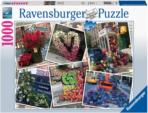 Puzzle Flori In New York, 1000 Piese Ravensburger