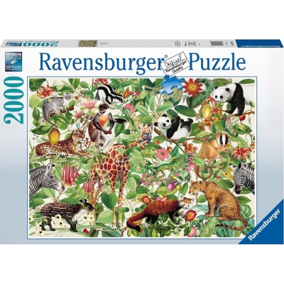 Puzzle Harta Lumii, 2000 Piese Ravensburger