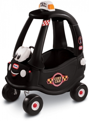 Masinuta Neagra Taxi Cozy Coupe Little Tikes